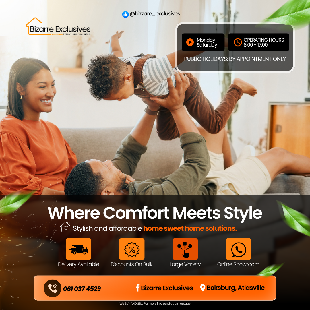 Where Comfort Meets Style: Stylish and affordable home sweet home solutions.