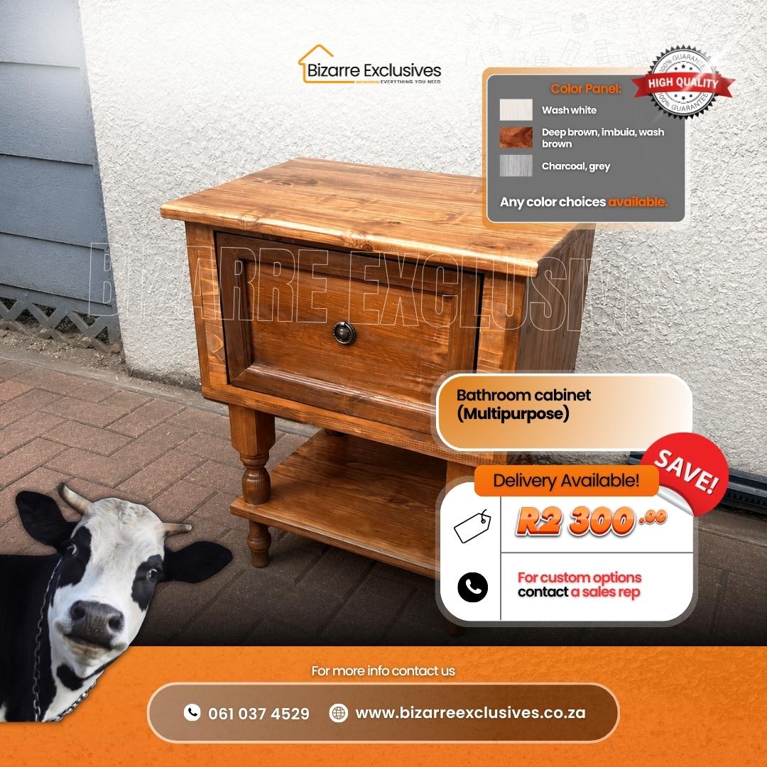 Handcrafted modern quality bathroom cabinet gauteng.